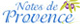 Notes de provence